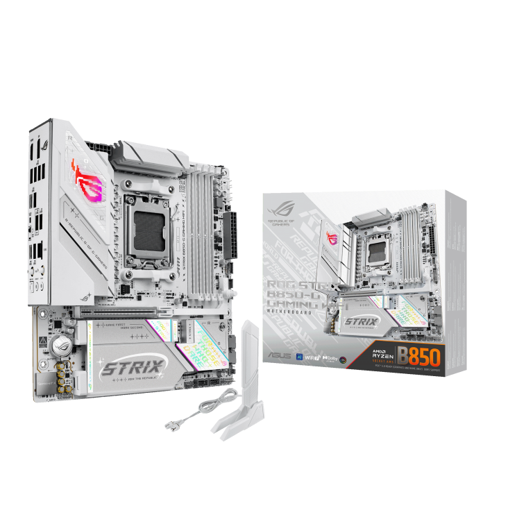 ASUS ROG Strix B850-G Gaming WIFI mATX Motherboard for AMD Socket AM5 CPUs